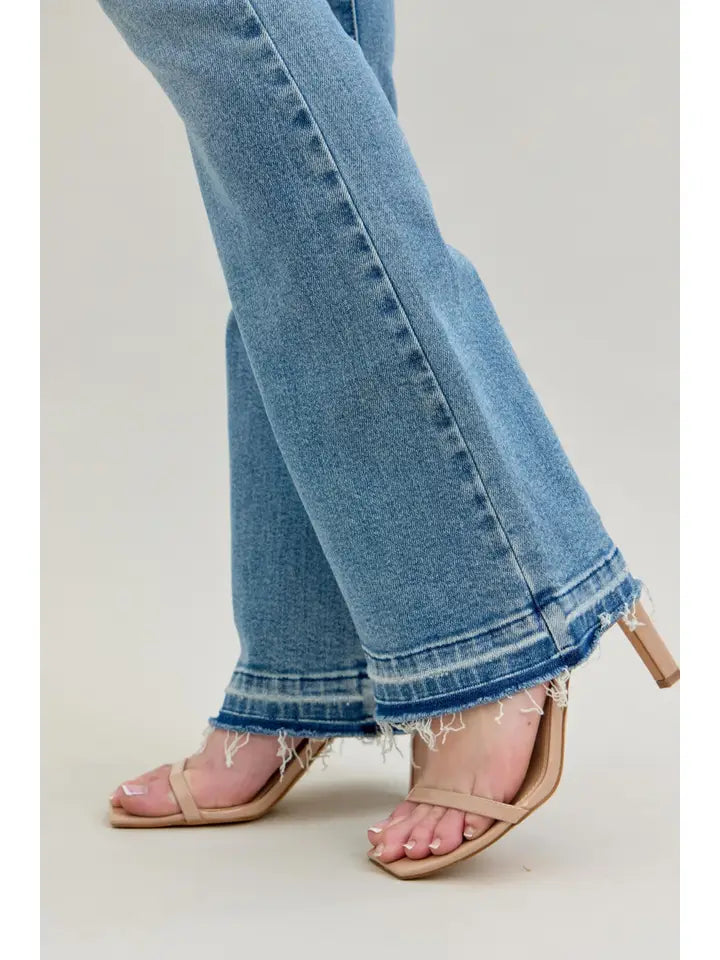 Judy Blue MR Destroy & Released Hem Bootcut