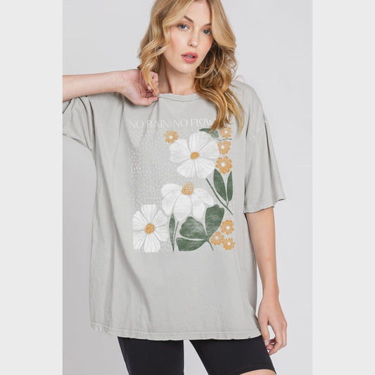 No Rain No Flowers Graphic Tee