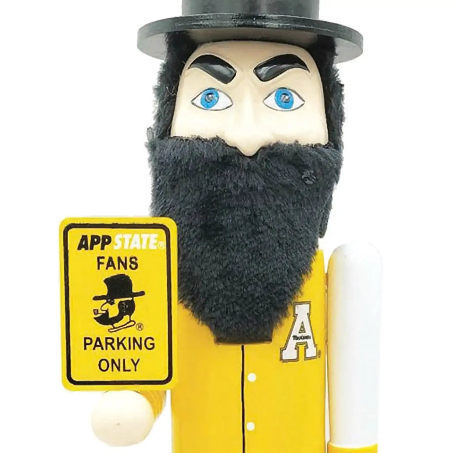 12" Appalachian State Beware of Mountaineers Nutcracker