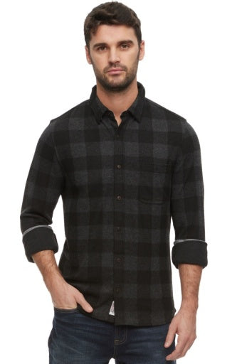 THATCHER LS HERO KNIT FLANNEL SHIRT