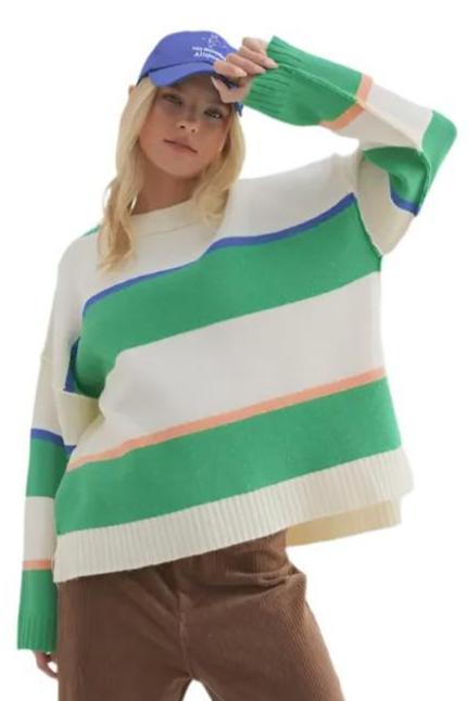 Multi-Stripe Sweater