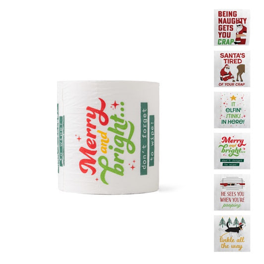 North Pole Plumbing Co. Hilarious Holiday Toilet Paper (1)