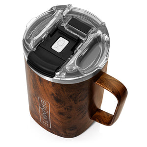 Brumate Toddy 16 oz Walnut  Coffee Mug