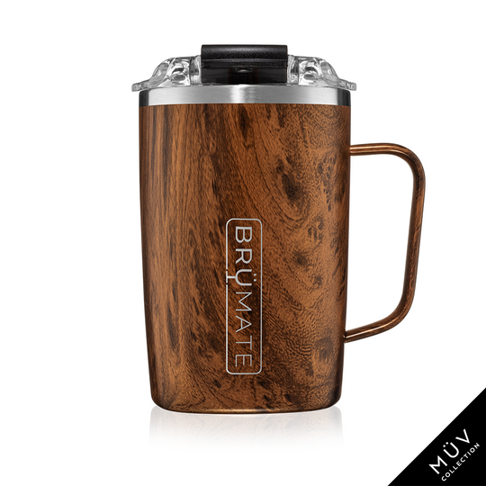 Brumate Toddy 16 oz Walnut  Coffee Mug