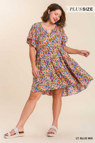 Umgee high low outlet dress